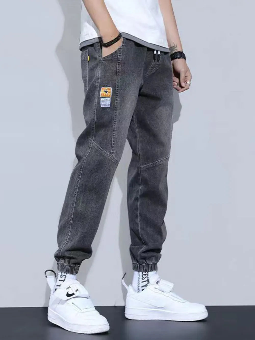 The Rover Slim Fit Jogger Jeans