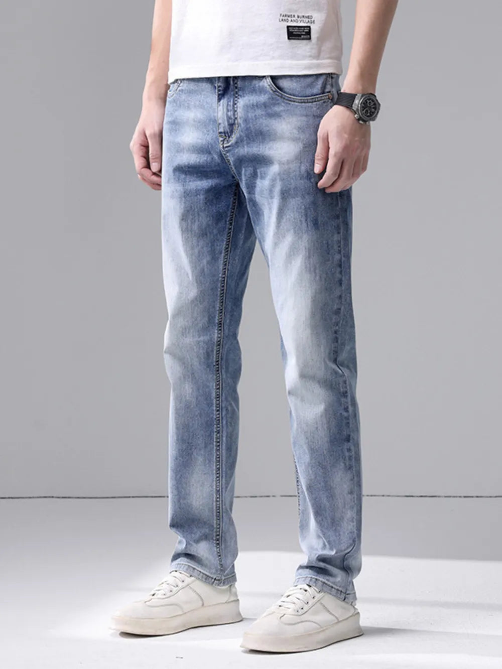 The Dawson Light Wash Slim Fit Jeans