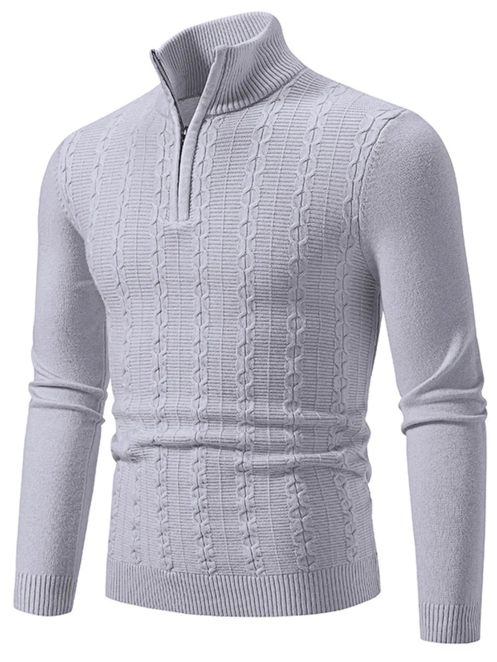 The Mercer Textured Turtleneck