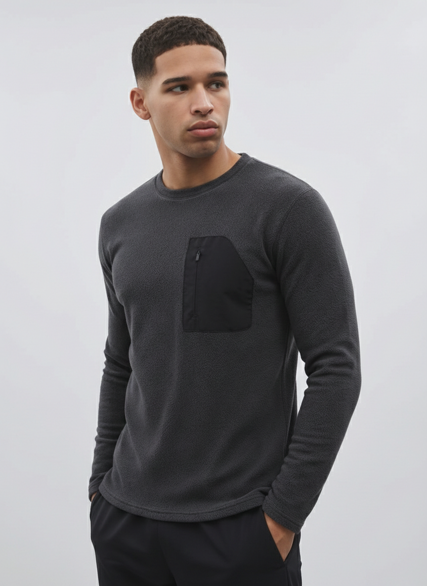 The Mason Long Sleeve Pocket Tee