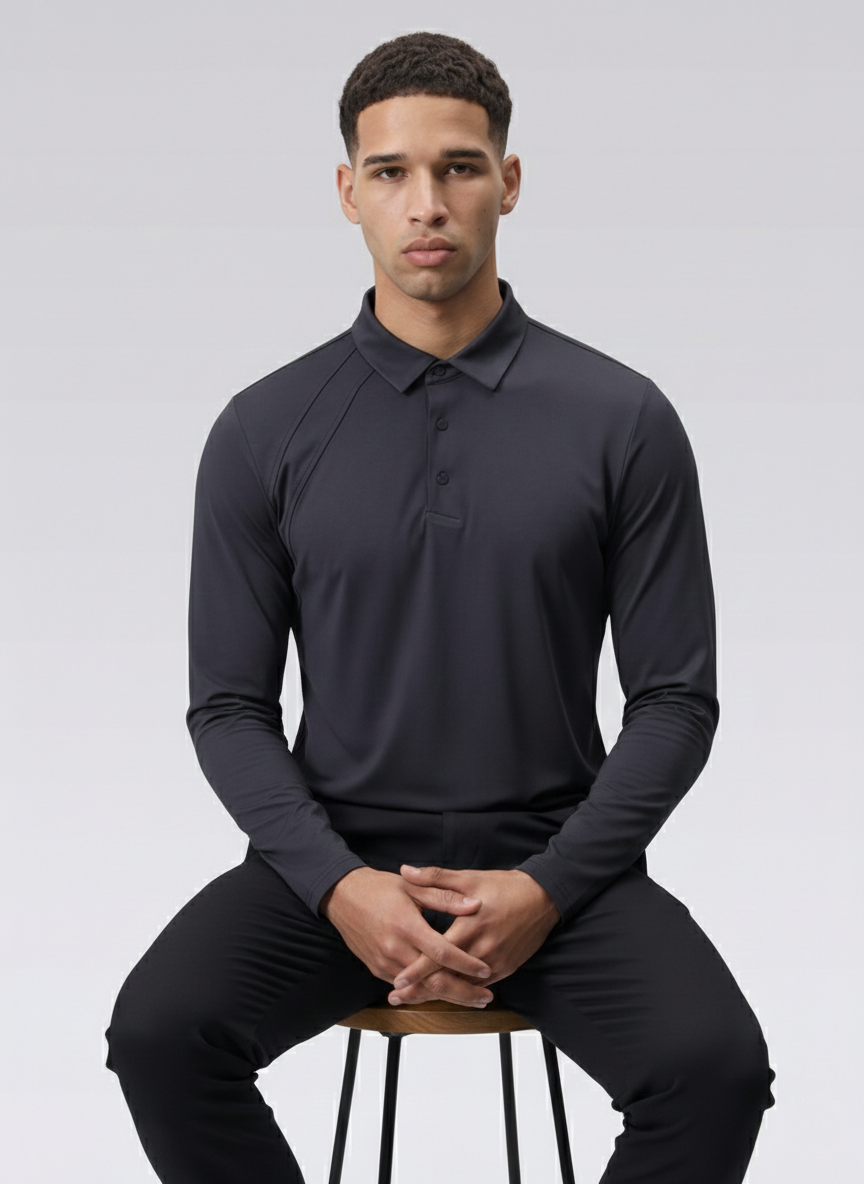 The Regent Long Sleeve Polo