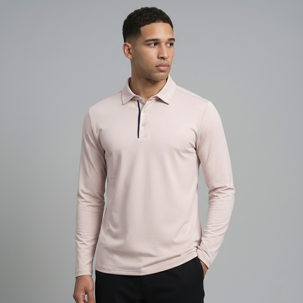 The Regent Slim Fit Long Sleeve Polo