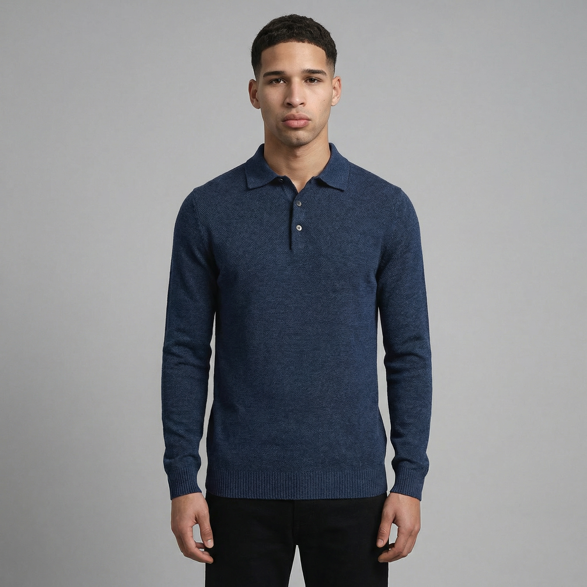 The Mercer Knit Polo Sweater