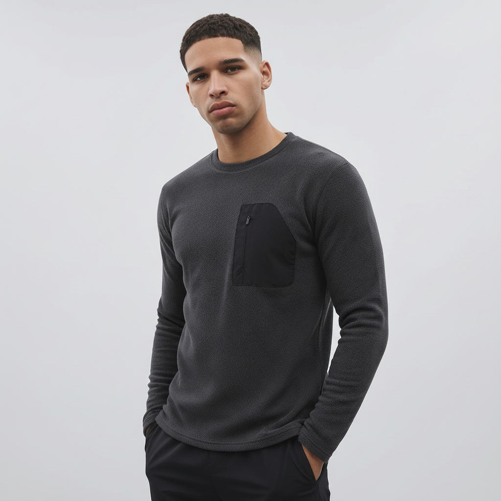 The Mason Long Sleeve Pocket Tee
